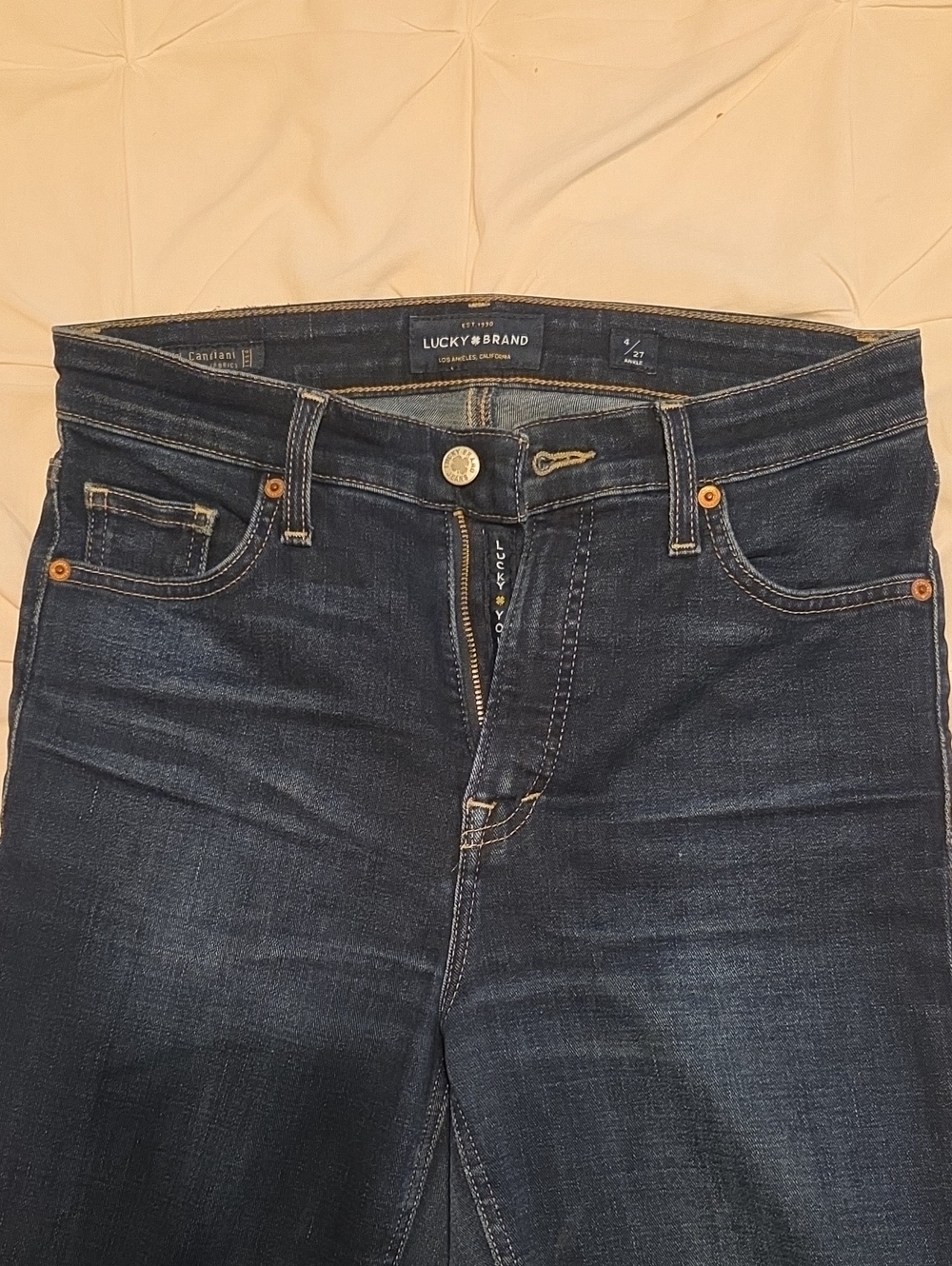 Lucky Brand Women's Skinny Jeans in Dark Indigo